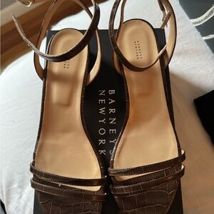 Barneys New York Brown Women's Sandals
